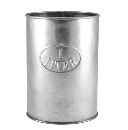 Litermtt 1 l Zink med handtag