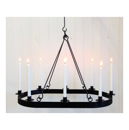 Ljuskrona 8 ljus 78cm