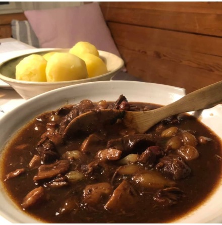 Fryst rtt Husets Boeuf bourguignon 