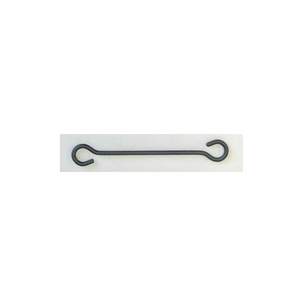 Svart krok 22cm