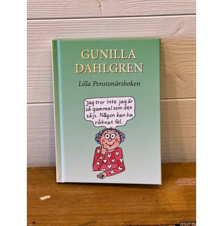 Lilla Pensionrsboken, Gunilla Dahlgren, Signerad!