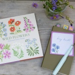 Post-it lappar - Wild flowers