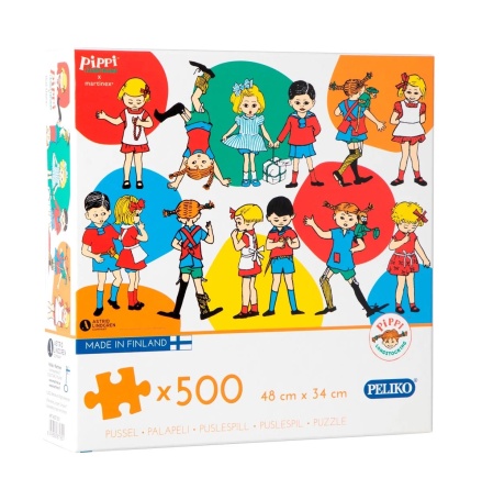 Pussel 500bitar - Pippi