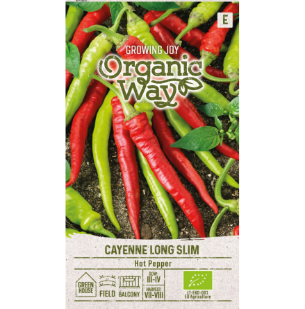 Fr - Chilipeppar Cayenne Long Slim