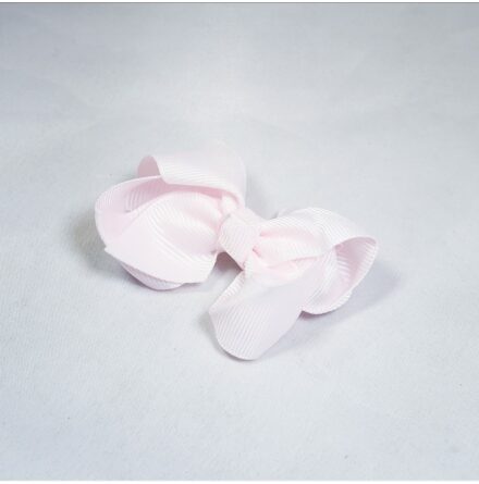 Rosett med clips - rosa