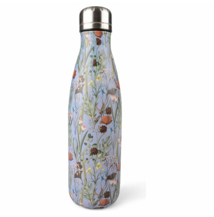 Stlflaska Lila Sommarblomster