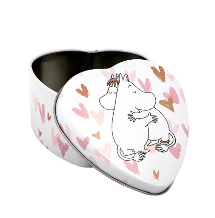Hjrtformad burk - Mumin