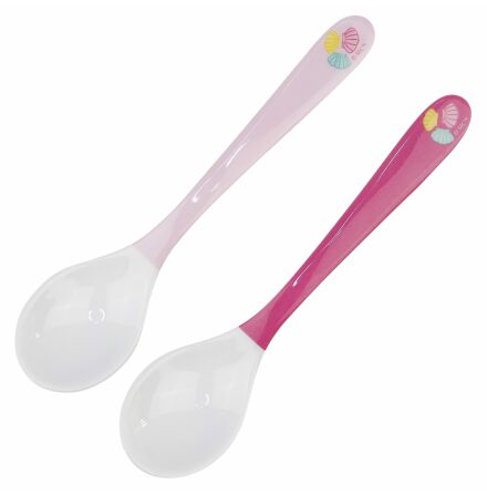 Mumin skedar 2-pack - rosa