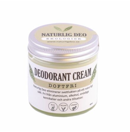 Deodorant Cream doftfri - 60ml