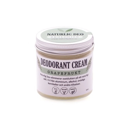 Deodorant Cream grapefrukt - 60ml
