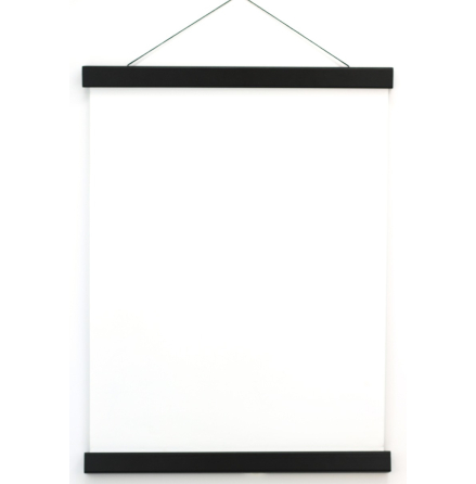 Affischlist med magnet 51 cm, svart
