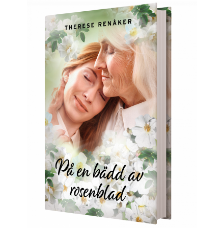 Nyslppt! P en bdd av rosenblad - Therese Renker, Signerad!