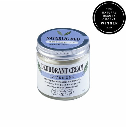 Deodorant Cream lavendel - 60ml