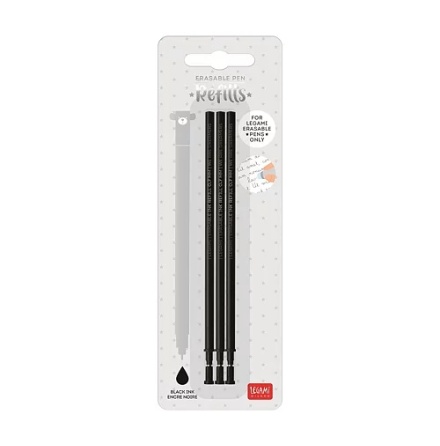 Refills fr Erasable gel pens, svart