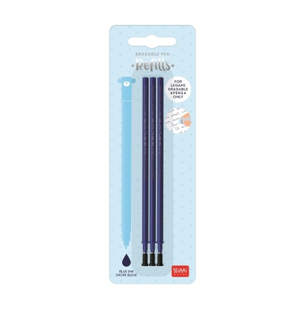 Refills fr Erasable gel pens, bl