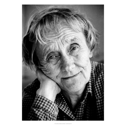 Poster - Astrid Lindgren, portrtt