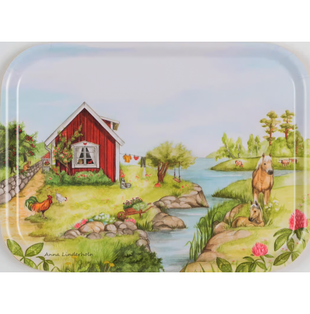 Bricka 20x27 - Sommartorpet
