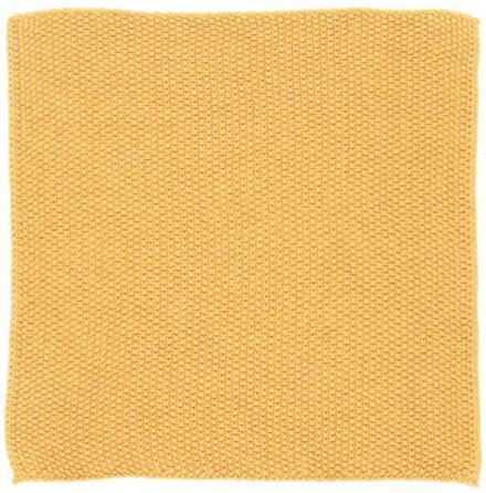 Disktrasa - Stickad - Wheat straw /gul