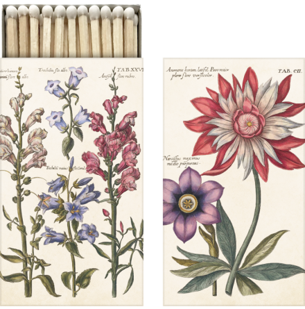 Tndsticksask - Blommor
