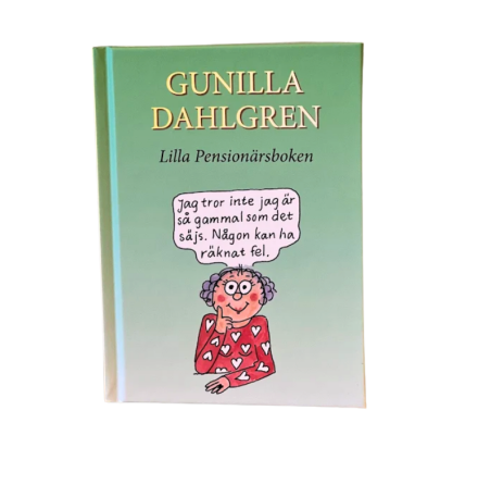 Lilla Pensionrsboken, Gunilla Dahlgren, Signerad!