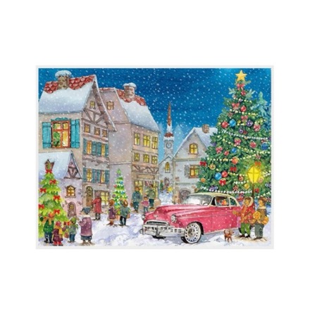 Adventskalender A3  -Bil