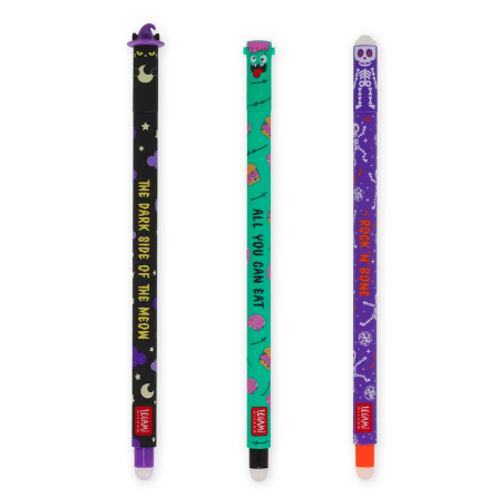 Limited edition! Utsuddningsbara gelpennor - The boo crew