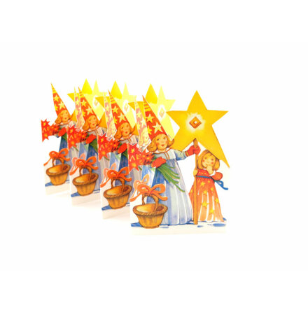 Pappersrader - Luciabarn