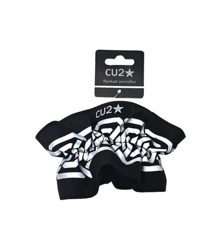 Armband med reflexmnster 22-38 CM