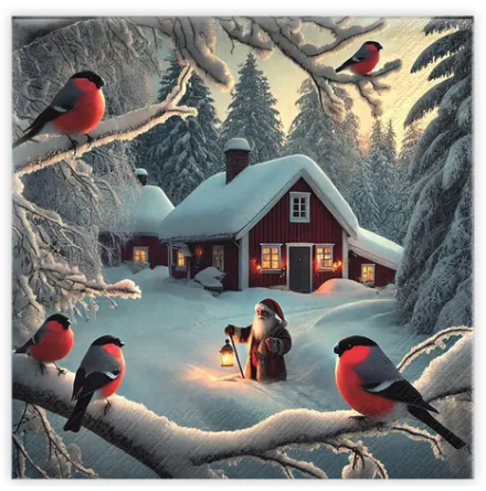 Matservetter, tomte med domherrar 