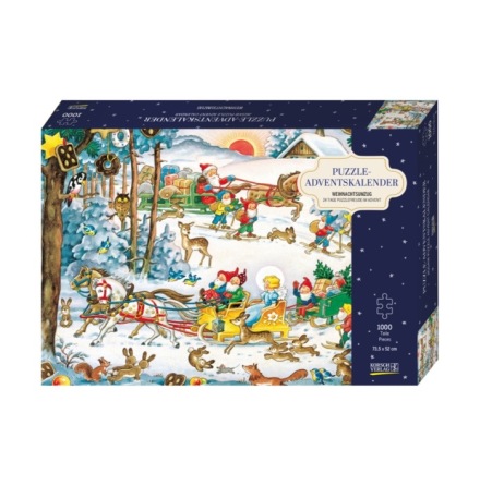 Adventskalender Pussel Slde
