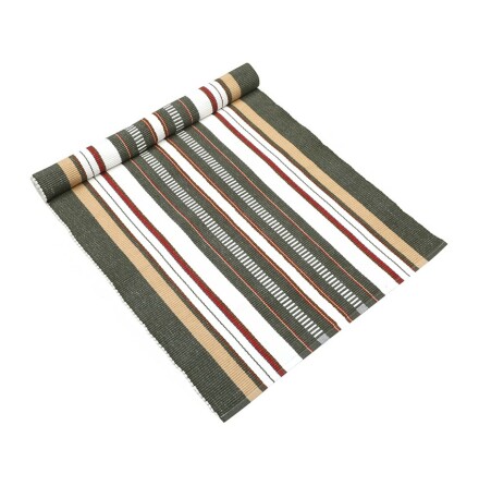 Ripsmatta - Karin- 70x250 cm, oliv