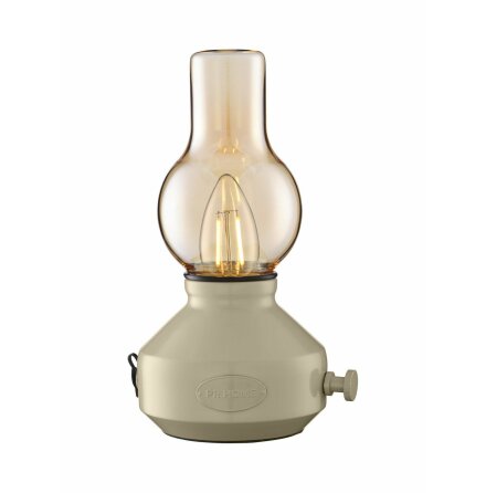 Laddbar bordslampa Glimt Sand 21 cm