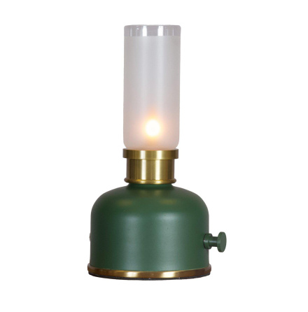 Bordslampa Frida, uppladdningsbar, m�rkgr�n