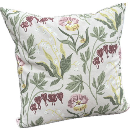 Kudd�verdrag 45x45, v�rblom