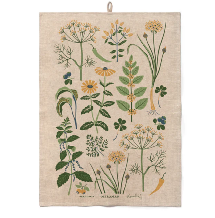 AK�kshandduk i 100% linne � 50x70 cm, kryddor