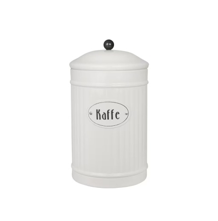 Pl�tburk Hugo Kaffe, vit