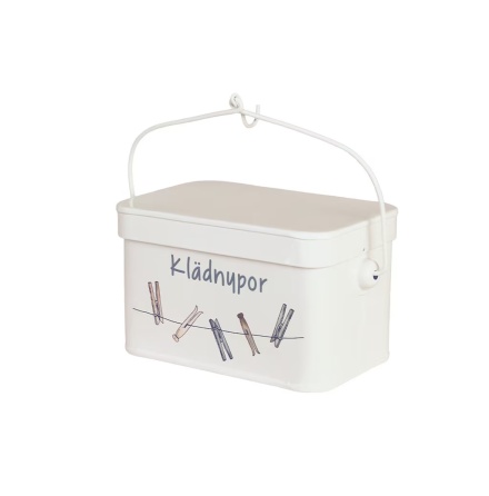 Pl�tburk Ivar - kl�dnypor, vit