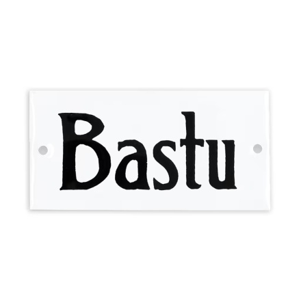 Pl�tskylt - Bastu