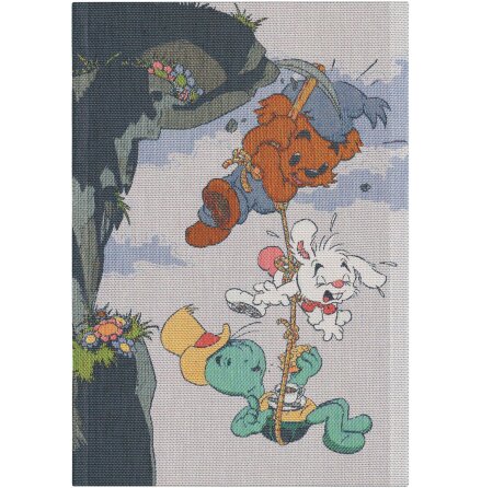 Handduk - Bamse kl�ttrar- 35X50 cm