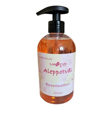 �kta flytande Aleppotv�l 500 ml - Rosenvatten