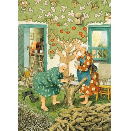 Kort - Gummor plockar �pplen 78