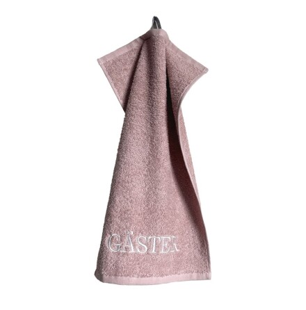 G�sthandduk 30x50cm, rosa