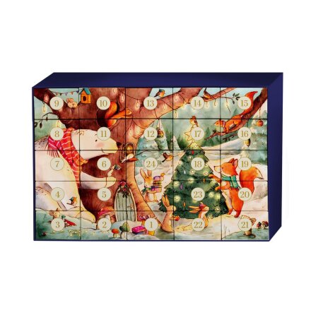 Adventskalender Pussel Julmarknad