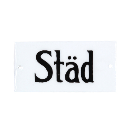 Pltskylt - Std