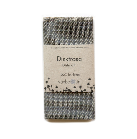 Disktrasa - 100% linne, grafitgr�