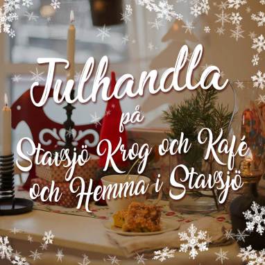 Julhandla och t lunch