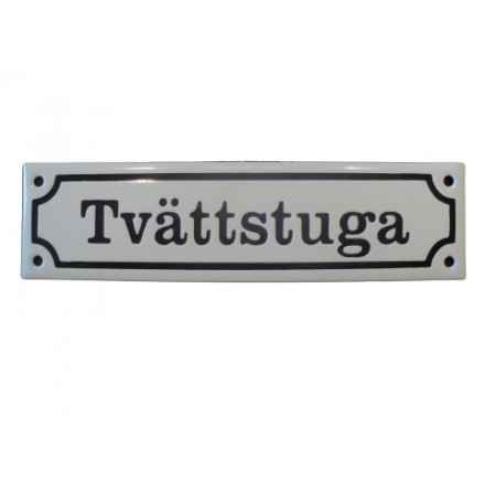 Emaljskylt